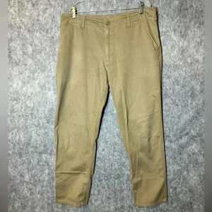 Men’s Patagonia Khaki Chino Relaxed Pants - Size 35 Waist